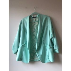 Maurices Seafoam Green Blazer